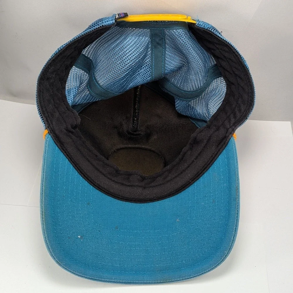 Patagonia‎ Heritage Fitz Roy Master Chief Tobago Blue 2014 VTG Mesh Trucker Hat